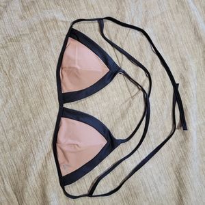 Single piece triangle bikini